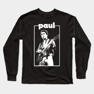 Paul  The White Stencil Long Sleeve T-Shirt